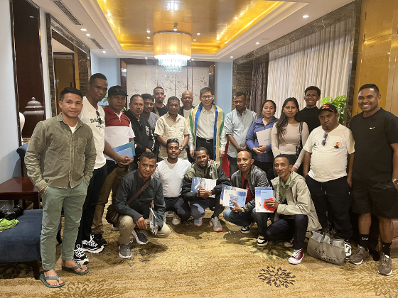 东帝汶执政联盟青年干部考察团