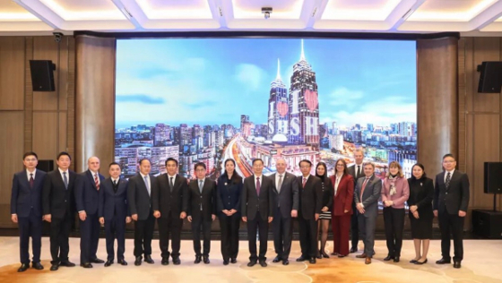 常州市与外国驻上海总领馆新春