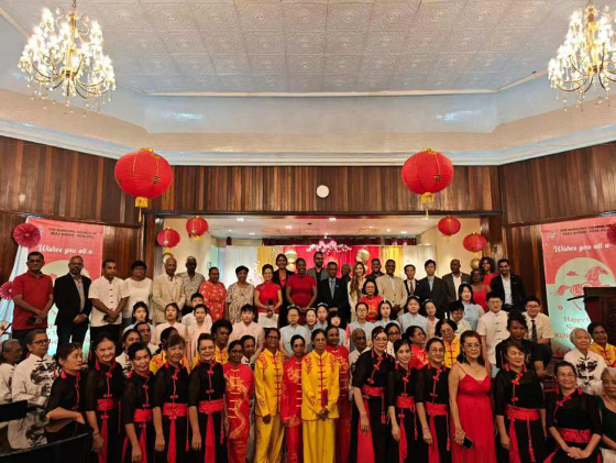 常州青少年艺术团出访毛里求斯